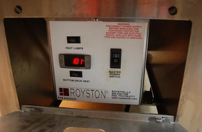 142-0618 Royston Hen House 74″ Hot Case Merchandiser