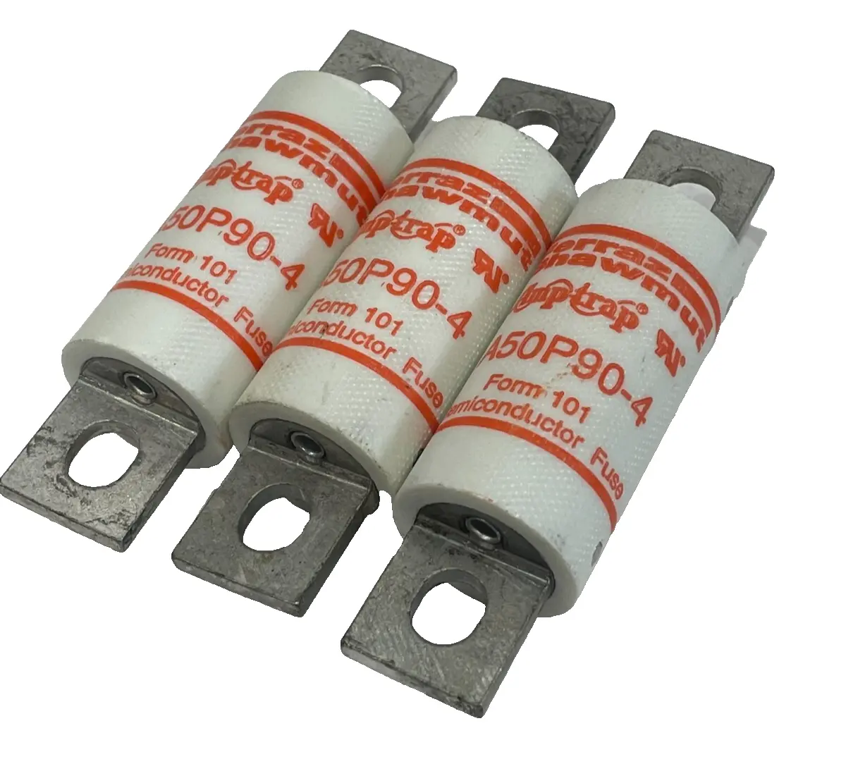 NEW FERRAZ SHAWMUT A50P90-4 SEMICONDUCTOR FUSES A50P904 LOT OF 3