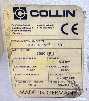 USED DR. COLLIN E20T
