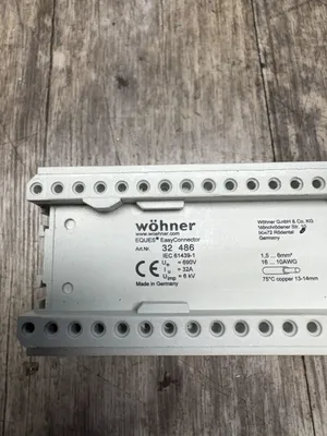 Used WÖHNER 32486 Misc Electrical & Power Parts South Carolina US | ESS Industrial Equipment Sales #1310581