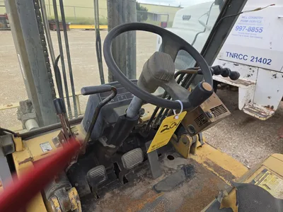 Caterpillar DP45 Diesel Forklift, Single Stage, Side Shift, Clamp, 21,265.4 Hours Indicated (Bad