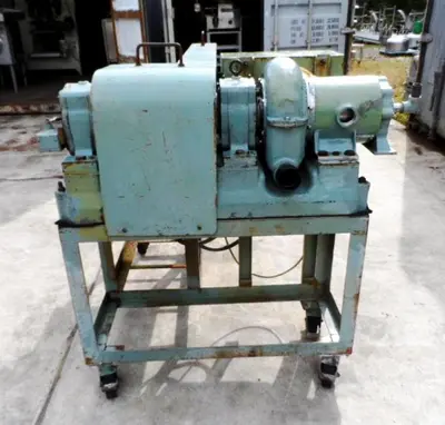 Bird 6 x 12 solid bowl decanter centrifuge, 316SS.