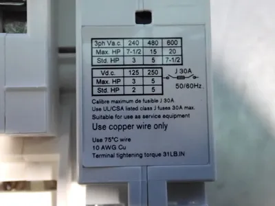 USED EATON R9J3030FJ