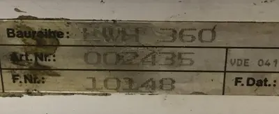 USED NOVOTECHNIK LWH360