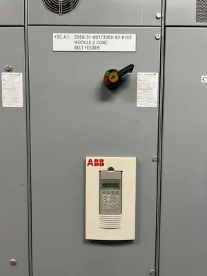 Modan 3000 VFD MCC, 600V, 3-Ph, 1200A, 6 Sections