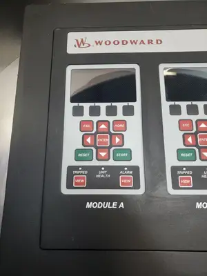 Used Woodward 8237-1369 ProTech GII Panel Mount Turbine Controller Automation Control (HMI) South Carolina US | Palmetto Automation #1542073