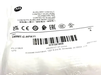 140MT-C-AFA11 | Allen Bradley  Ser. A Auxiliary Contact - New