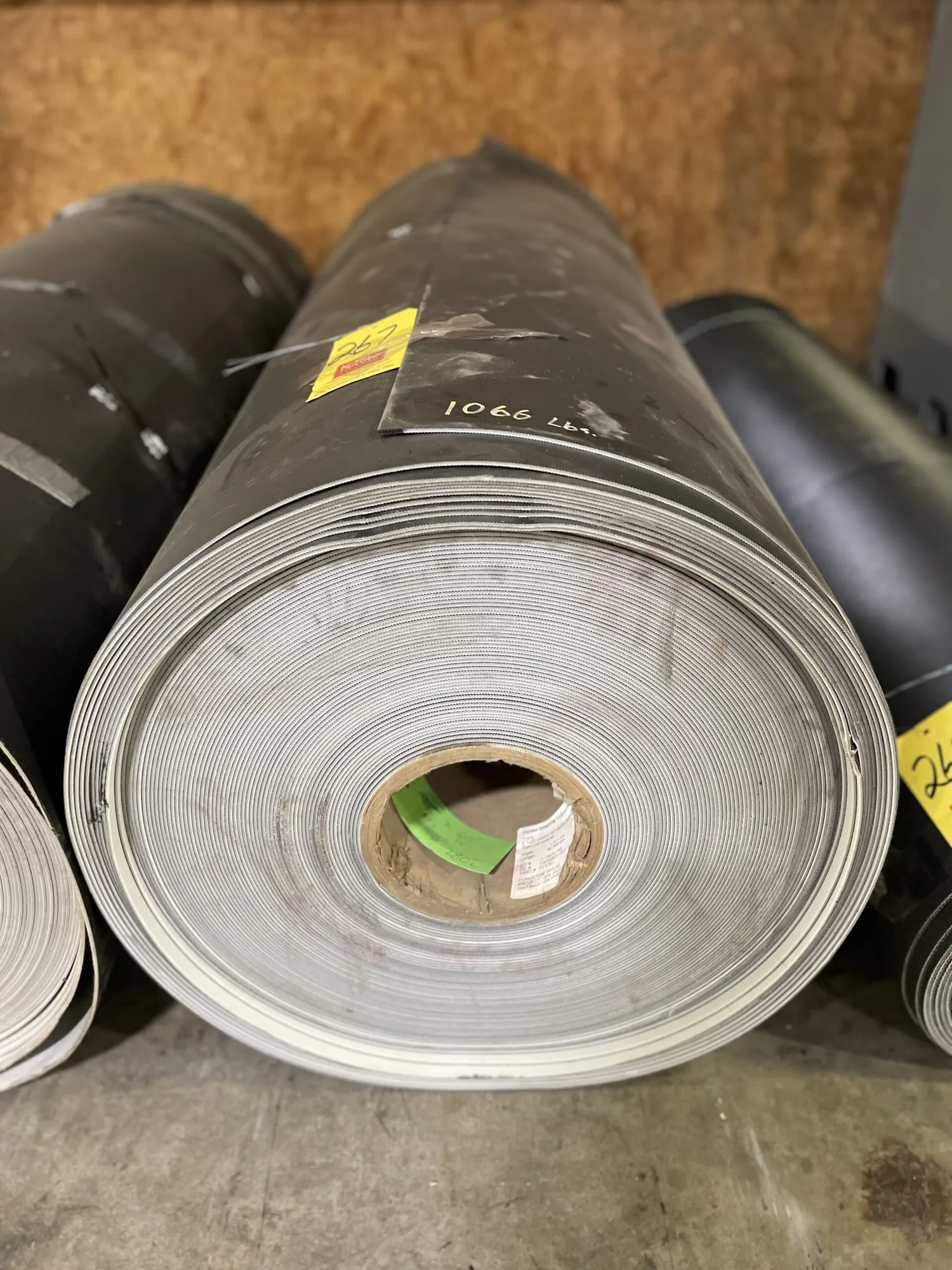 59.5” Smooth Rubber Conveyor Belt 3mm x 280’