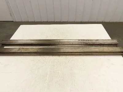 Press Brake Punch Die Set 50-1/2" Long Offset 90° V 1/2" Tang 2-3/4" H 1-7/8" W