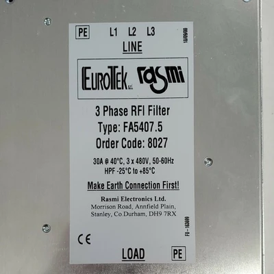 NEW Eurotek, Rasmi FA5407.5