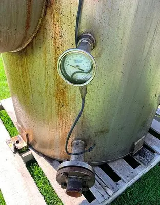 Tank, 270 Gallon, 316L Stainless Steel, UL 142, 3' x 5', #S743624