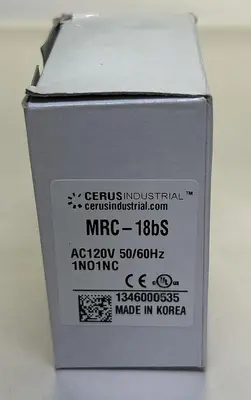 New | in-Stock CERUS INDUSTRIAL MRC-18BS Miscellaneous Equipment (Electrical & Power) | Surplus Asset Holdings #1198989