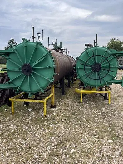 Used HORIZONTAL RETORT 4 BASKET CAPACITY 53.5" DIA. X 23' 4"L Baskets Ohio US | Regal Equipment Inc #219358