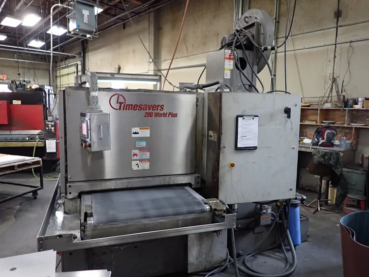 Used 2000 TIMESAVERS 237-1MW Wide Belt Sanders Washington US | Sanson Machinery Group #1086996