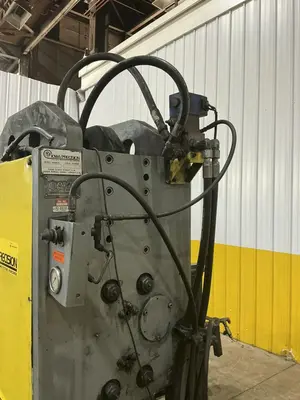 20 TON IOWA PRECISION MODEL #HP20T HUYDRAULIC CUTOFF PRESS with DIE ACCELERATOR AND BECK CONTROLS: YOBRO #25049