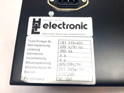 USED HARTMANN + LÄMMLE ELECTRONIC PCB CARD CHASSIS