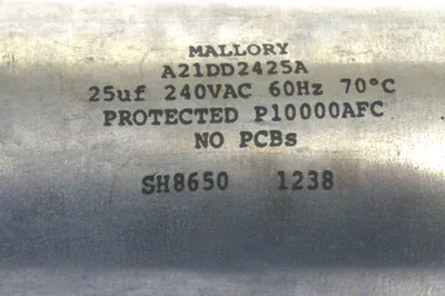 MALLORY A21DD2425A CAPACITOR