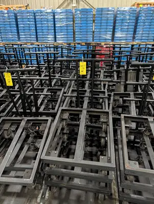 (18) Rolling Material Carts