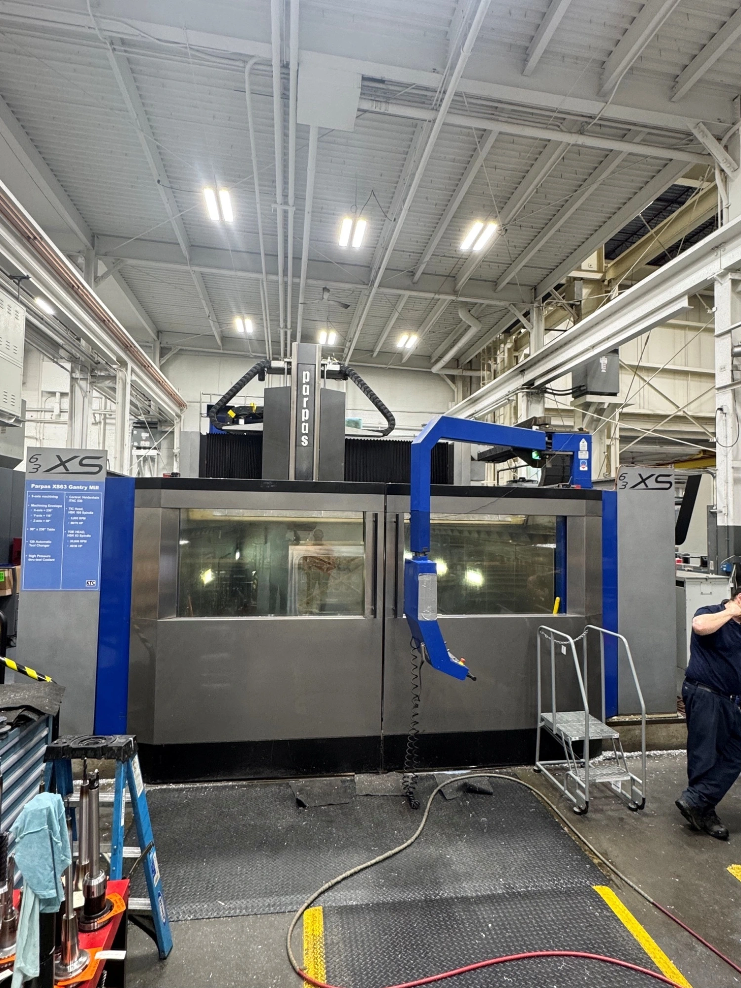 Used 2011 PARPAS XS 63 Gantry Machining Centers (incld. Bridge & Double Column) Ohio US | Toolquip, Inc. #1376963