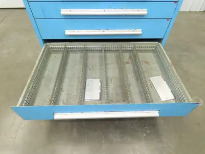 Nu-Era Modular Tool Storage Cabinet 10 Drawer 45x28x61" Stanley Vidmar Lista
