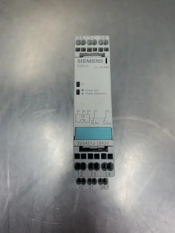 Used Siemens 3UG4512-2BR20 SIRIUS Relay, 160-690V Relays & Switches | Palmetto Automation #1154239
