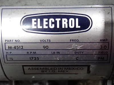 USED ELECTROL M4512