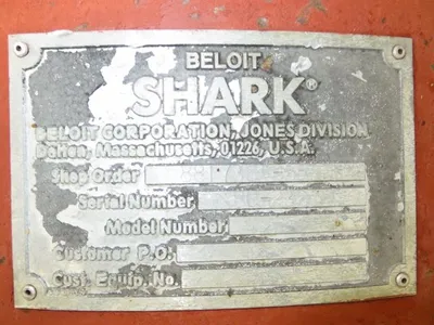 USED Beloit Jones Shark