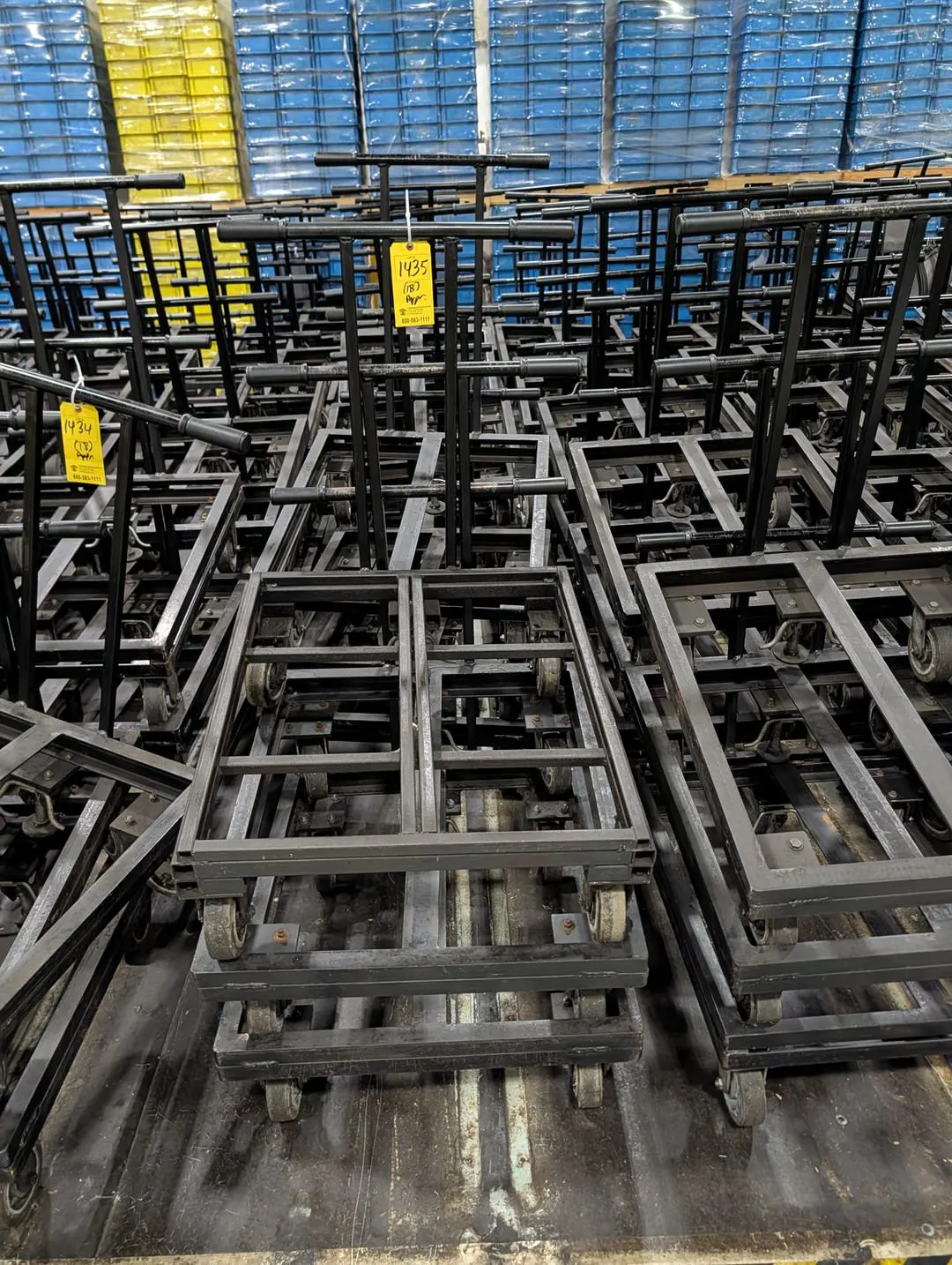 (18) Rolling Material Carts