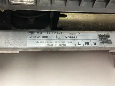 Used MITSUBISHI MR-S3-33AA-E01 Industrial Controls Ohio US | Surplus Asset Holdings #1364369