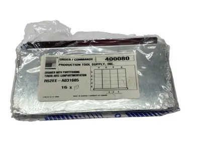 USED ROUSSEAU DRAWER PARTITIONING PACK OF 16