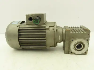 Schubert 4DF71C-4 Gearmotor 30:1 Ratio .37kw 230/460V 3PH 22mm Hollow Shaft