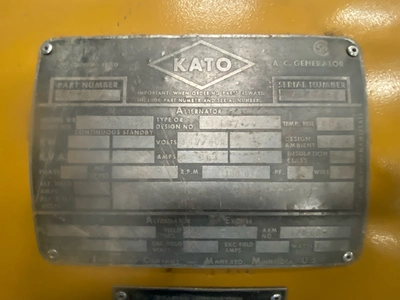 Used KATO 800-670361121 Generator Parts Texas US | Apollo Electric #1514479