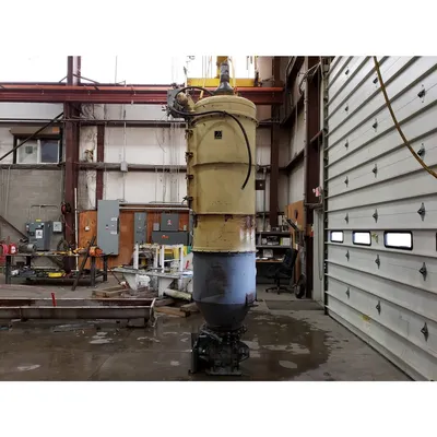 Used 420 CFM (60 sq ft.) Smoot Dust Collector with Rotary Airlock Valve