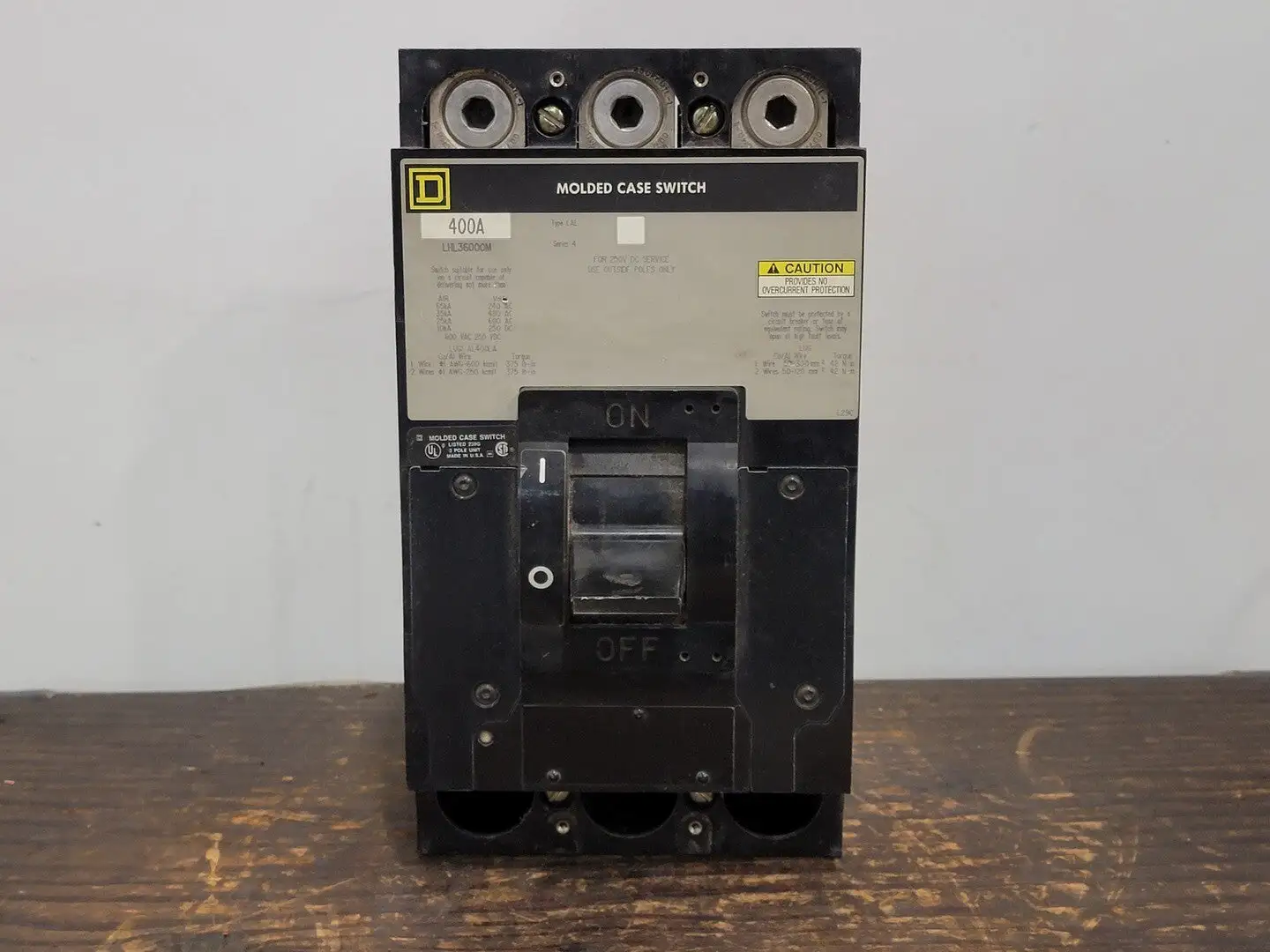 USED SQUARE D LHL36000M