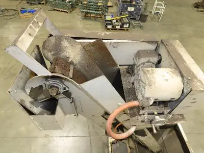 Spectrum Automation 0345HD Steel Hopper Parts Feeder Floorbin Elevator Conveyor