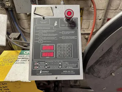 USED TRIANGLE STRAPPING EQUIPMENT TECHNOLOGIES MODEL 440 "CTL"