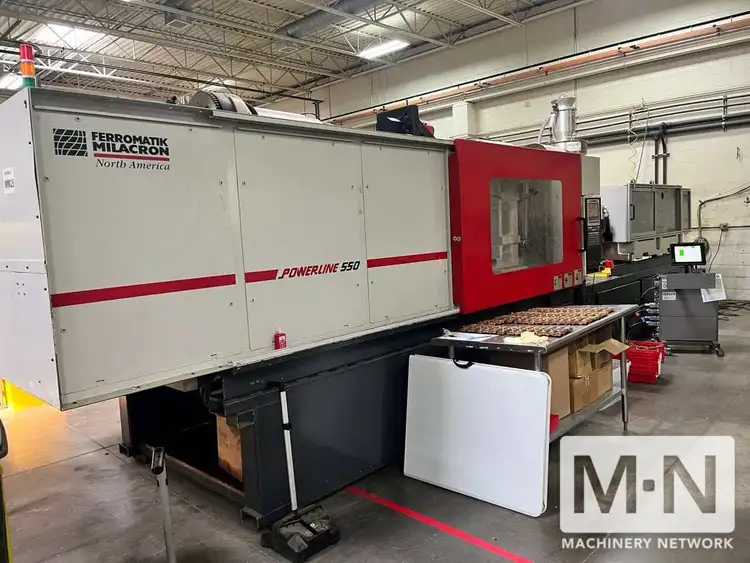 2001 CINCINNATI MILACRON NT-550-80 Injection Molding Horizontal/Vertical | Machinery Network