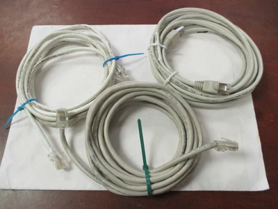 Used CAT.5 RJ45 Jack Cables (QTY 7)
