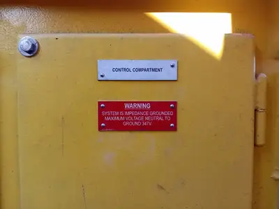 Underground Substation w/ 1000 kVA Transformer, 4160V HV, 600Y/347V LV