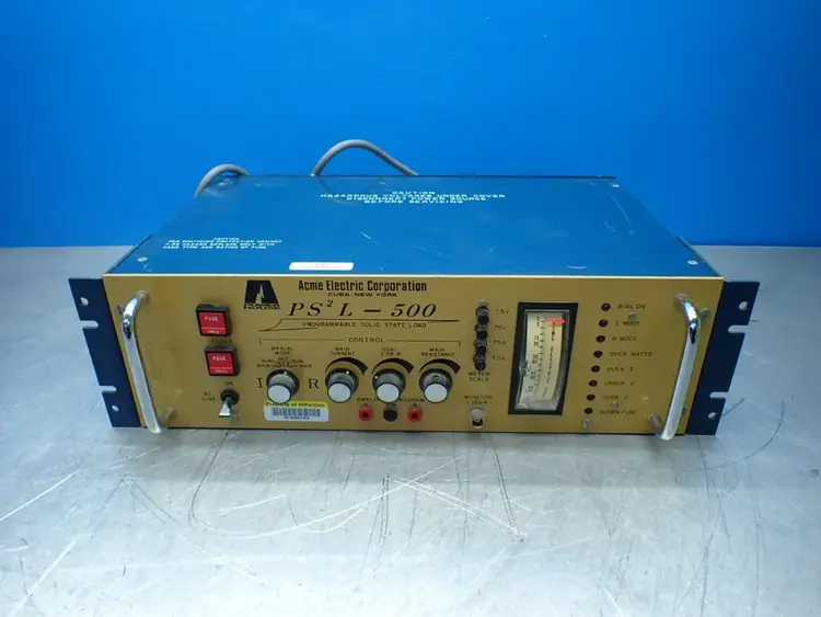 Used ACME PS2L500 Battery Load Units Ohio US | HGR 24 #933838