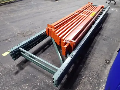 42" X 192" Pallet Racking  - Teardrop