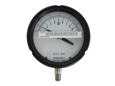 NEW ASHCROFT 45-1188-SS-02L-10IW/ZSI PRESSURE GAUGE 10064200-3