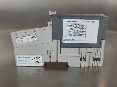 USED Allen-Bradley 1734-OB8E/C Point I/O Output Module w/1734-MB Base