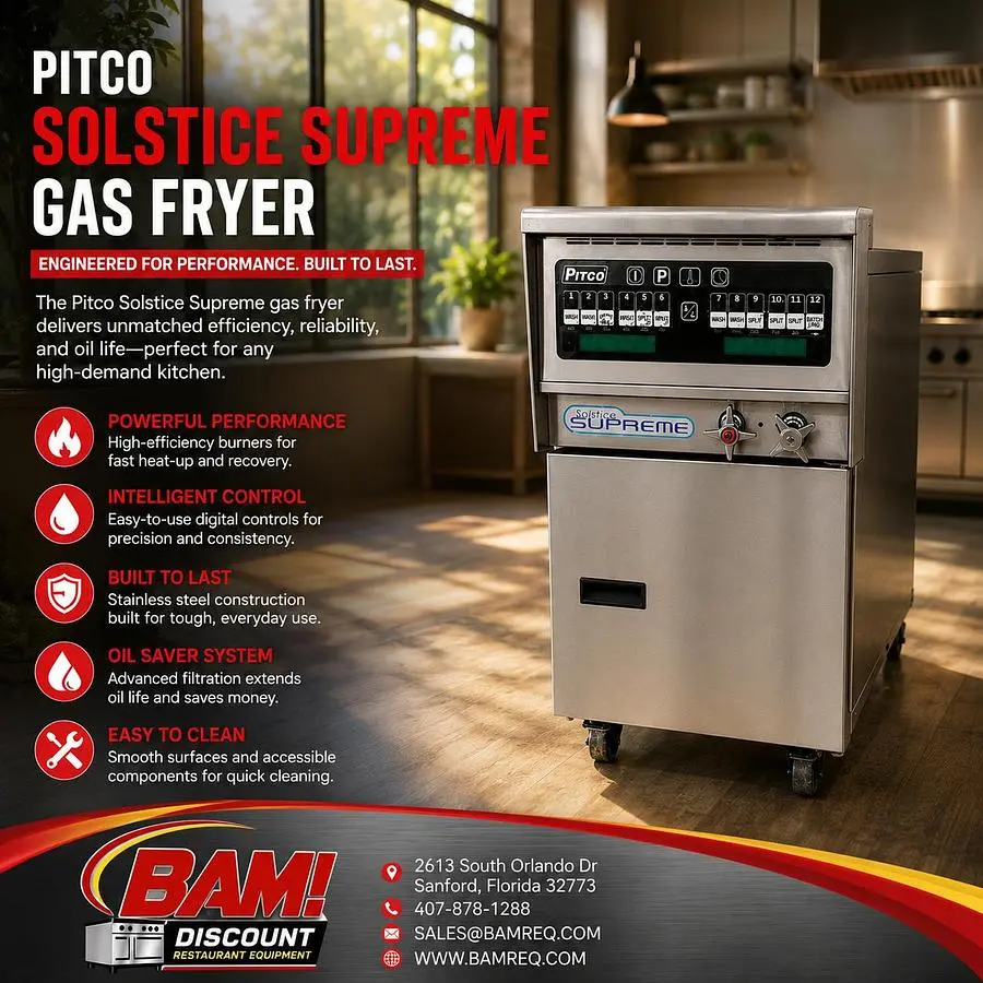 Used PITCO SSPG14 Cookers / Coolers / Fryers Florida US | BAM Discount Restaurant Equipment #1335770