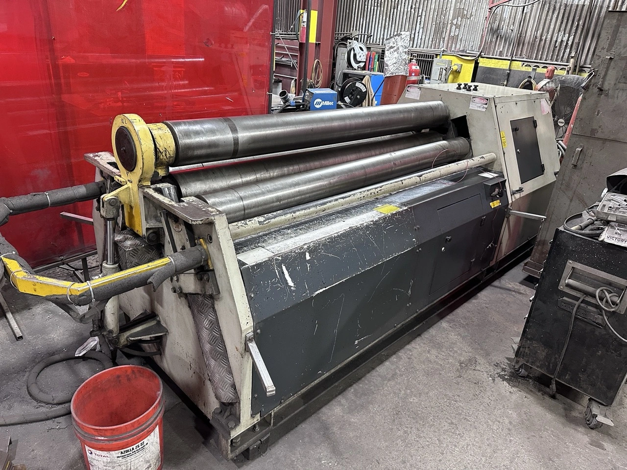 Used 2013 COLE-TUVE 4RHMS 2050-180 Plate Bending Rolls including Pinch Texas US | Revelation Machinery #1275608