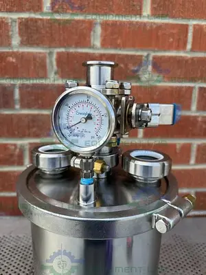 USED SNOB 710 STAINLESS STEEL ESSENTIAL OIL EXTRACTOR COLLECTION CHAMBER