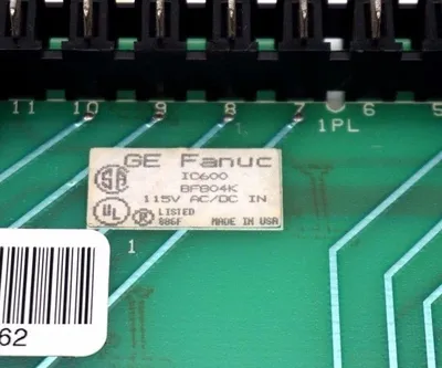 REPAIRED GE FANUC IC600BF804K INPUT MODULE