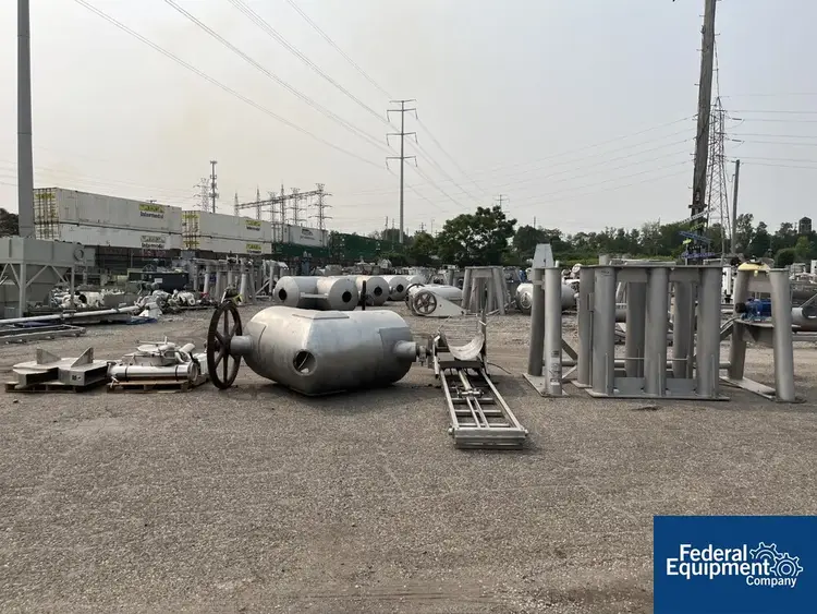 Used Patterson-Kelley 50 cu ft Patterson Kelley Twin Shell Blender Agitators, Blenders, Mixers Ohio US | Federal Equipment Company #129383