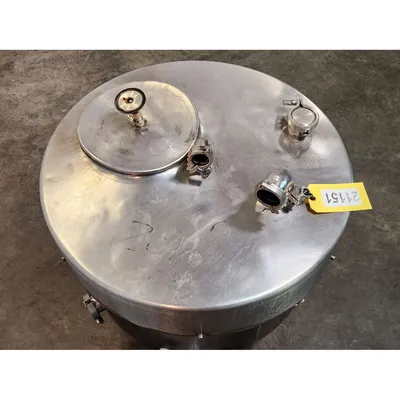 Used Stainless Steel Liquid Balance Tank – 30 Galllon