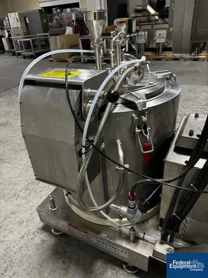 USED Rousselet Robatel 400 MM Rousselet Basket Centrifuge, Model RC40VXKSAR
